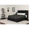 Flash Furniture Full Platform Bed Set, Black HG-BMF-38-GG - alternate 1